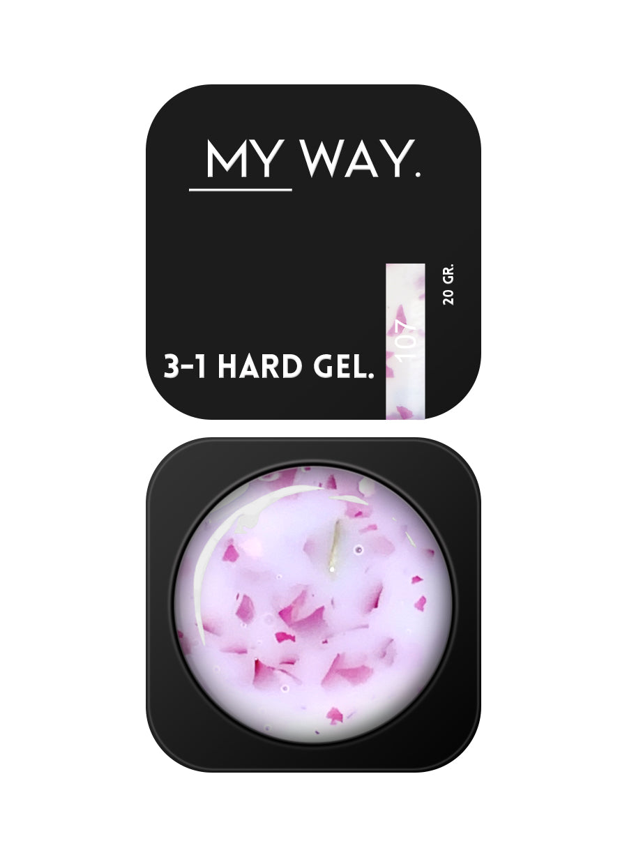 3-1 HARD GEL #107 20 ML- LIMITED EDITION