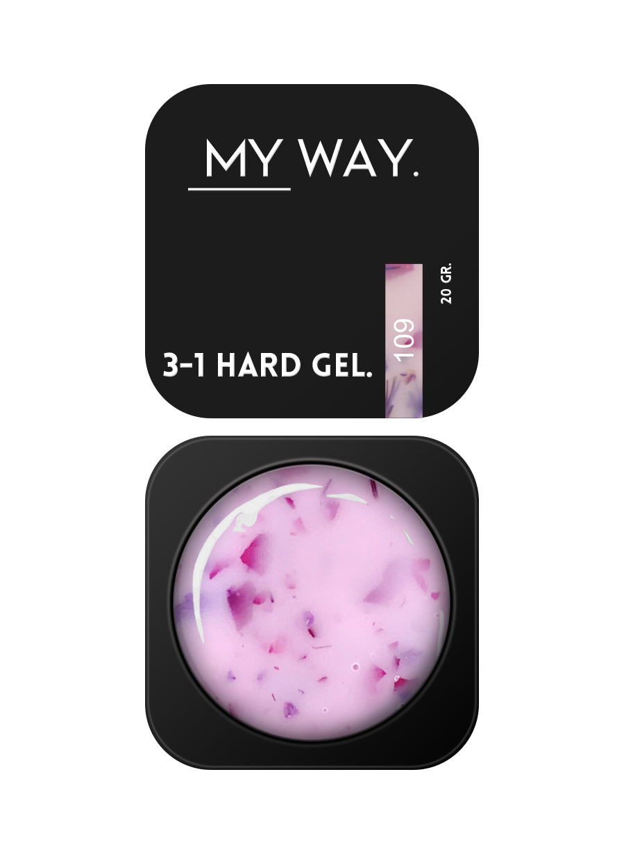 3-1 HARD GEL #109 20 ML- LIMITED EDITION