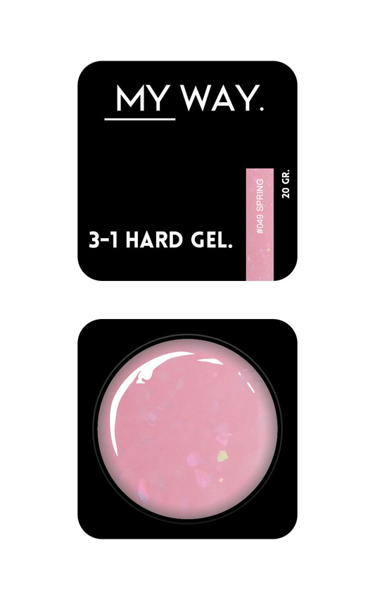 3-1 HARD GEL #049 SPRING 20 ML