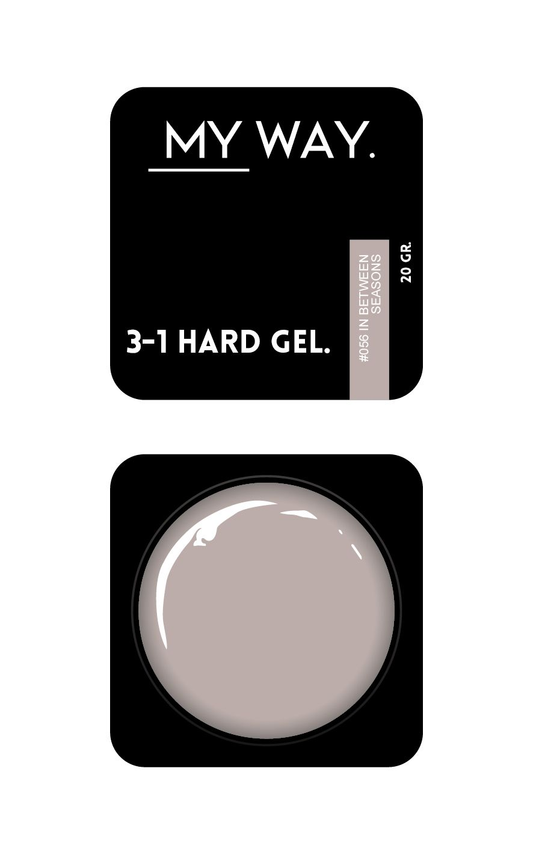 3-1 HARD GEL #056 IN BETWEEN SEASONS 20 ML