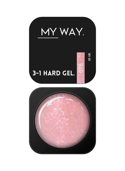 3-1 HARD GEL #076 20 ML